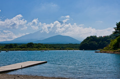 富士五湖めぐり（3）精進湖