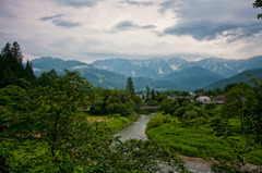 唐松岳と白馬三山