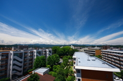 梅雨入後の晴天