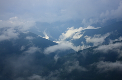 雨上がりの奥多摩山塊(1)