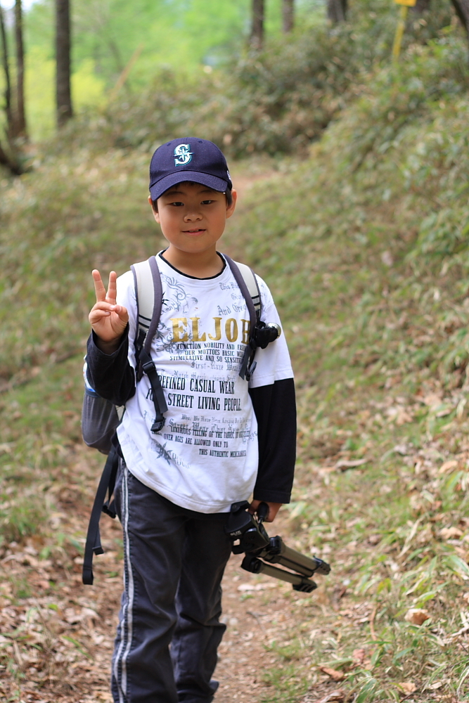 おきまりのポーズ