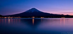 富士山 by night