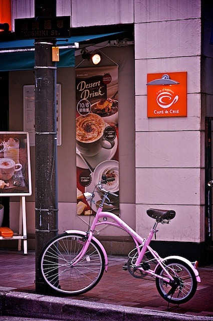 Pink bike