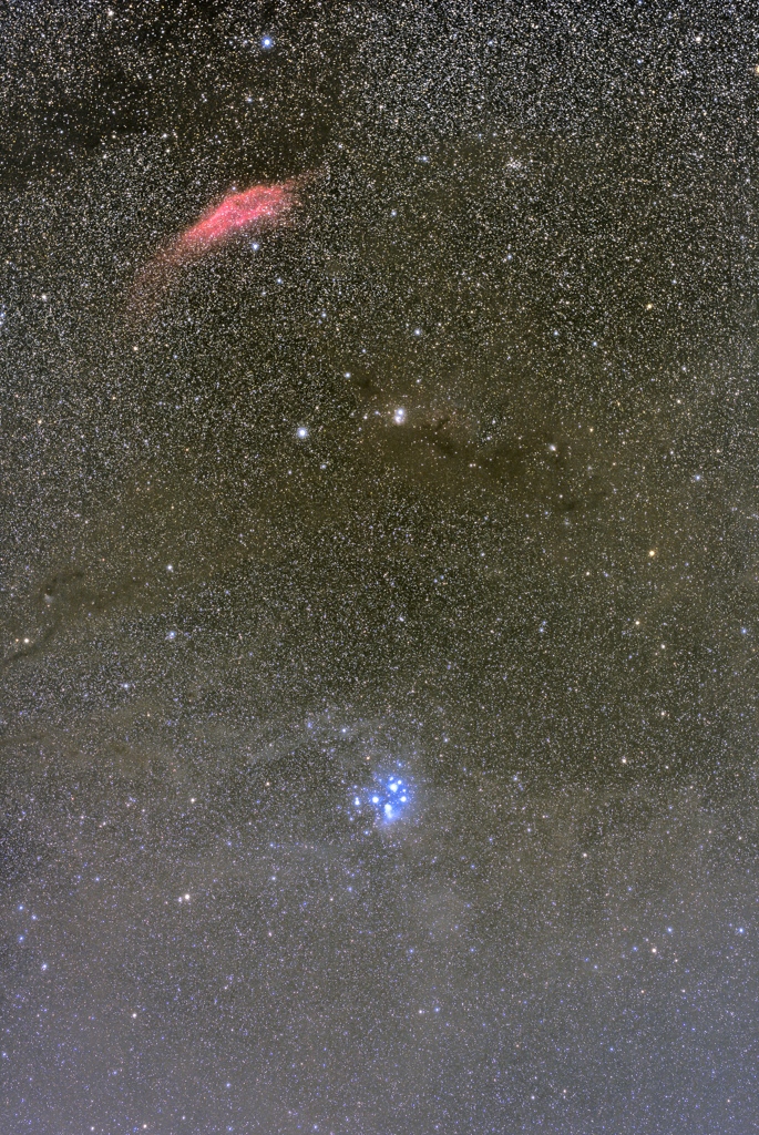 スバルとカリフォルニア星雲