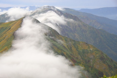 秋の谷川岳