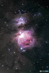 オリオン座の大星雲