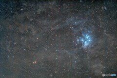 M45スバルと分子雲