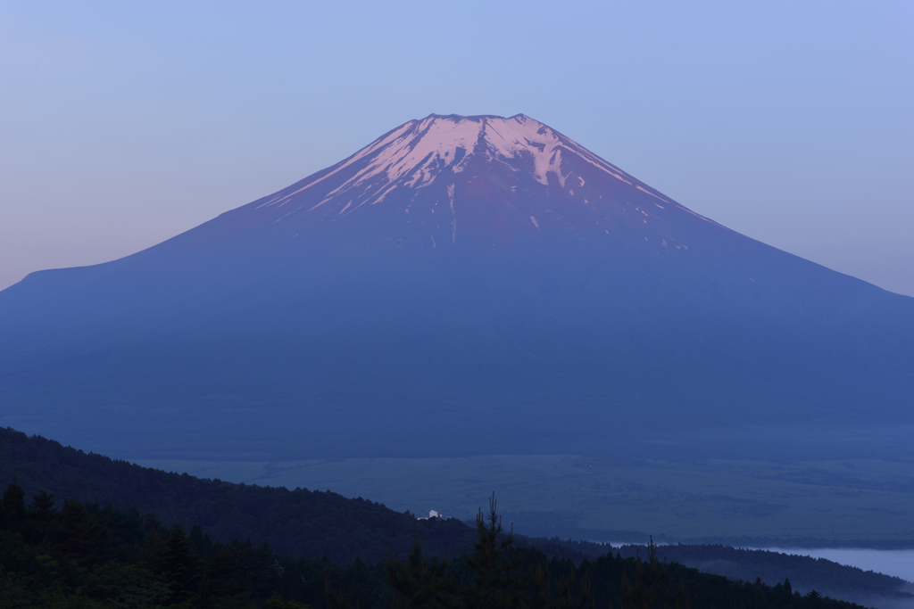 星観賞のあとは富士山観賞