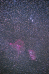 秋の夜空　