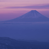 赤岳から望む富士