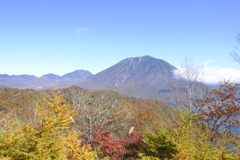日光　社山からの男体山