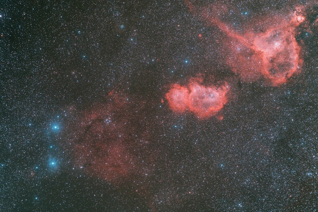 ハート＆ソウル星雲、SH2-202　VDB14,15