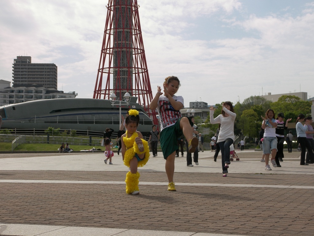 神戸サンバチーム練習風景