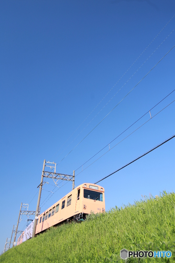 パステルと青空