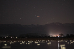 夜の瓢湖