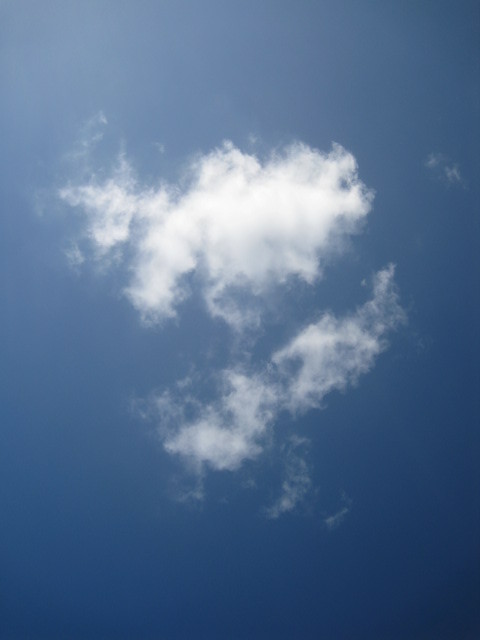 普通の雲