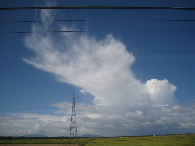雷様の大きな手