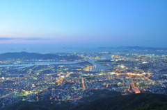 皿倉山からの夜景