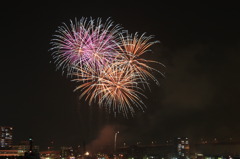 夜空に華