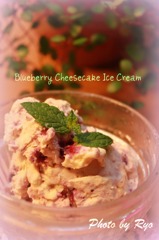 Blueberry Cheesecake Ice Cream　
