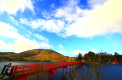 赤城神社への橋