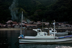 島根の漁村