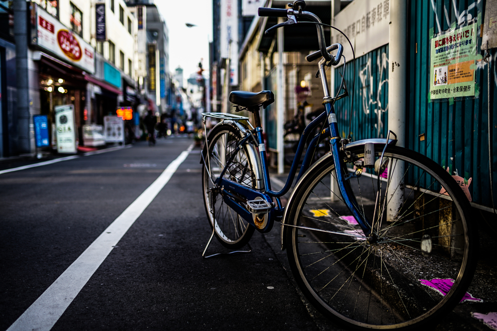 放置自転車