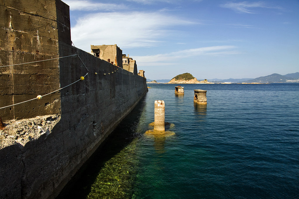 軍艦島護岸