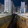 夜の渋谷川