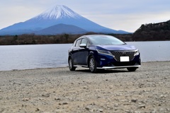 富士山と愛車