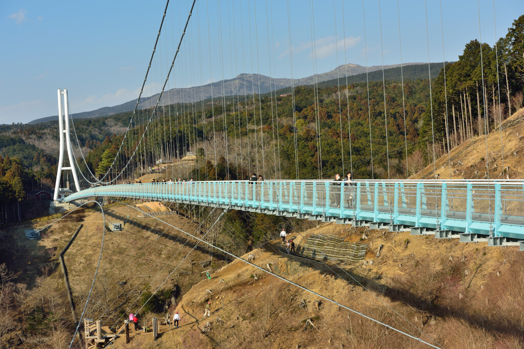 日本一のつり橋
