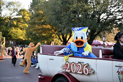 新年ディズニーランド