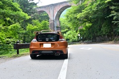 メガネ橋と愛車