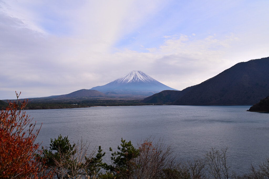冬の富士山