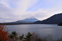 冬の富士山