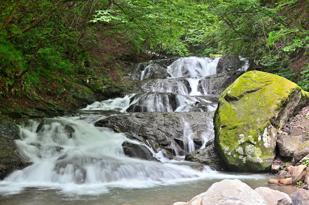 魚止めの滝