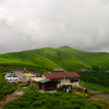 山の休憩所