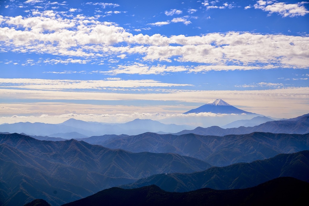 富士は日本一の山
