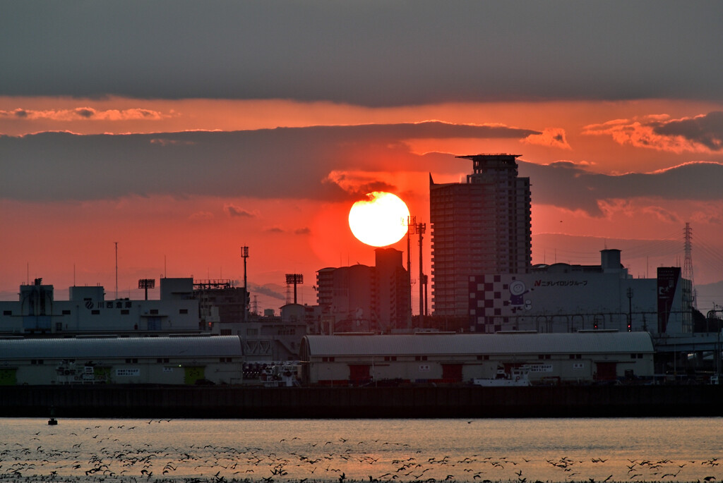 2022年最後の太陽