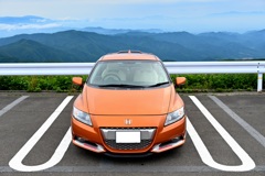 正面から愛車