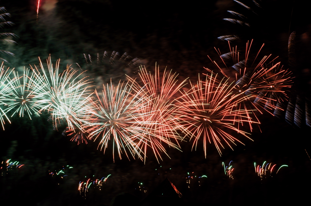 モエレ沼花火2015