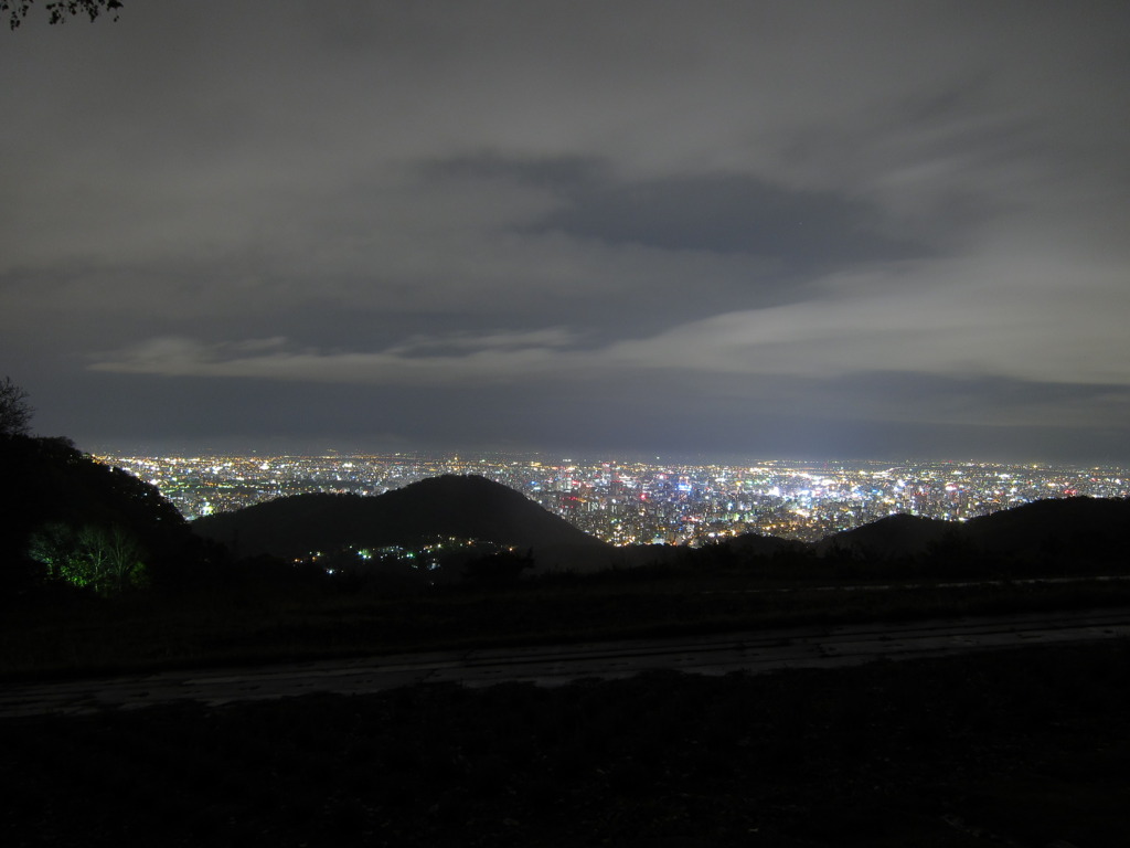 Night view of Horomi pass(幌見峠からの夜景)