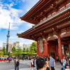 浅草寺と東京スカイツリー