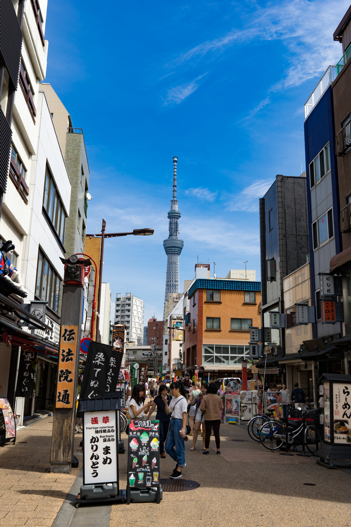 青空の東京スカイツリー