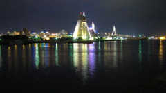 青森中央埠頭からの夜景