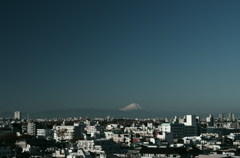今朝の富士山