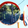 近所を散歩中。