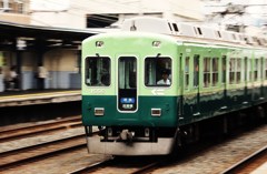 今日の京阪電車