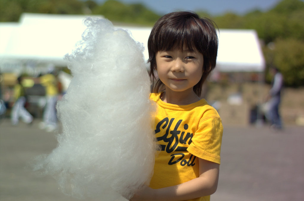 風と綿菓子
