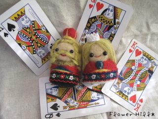 トランプ王国のキングとクイーン